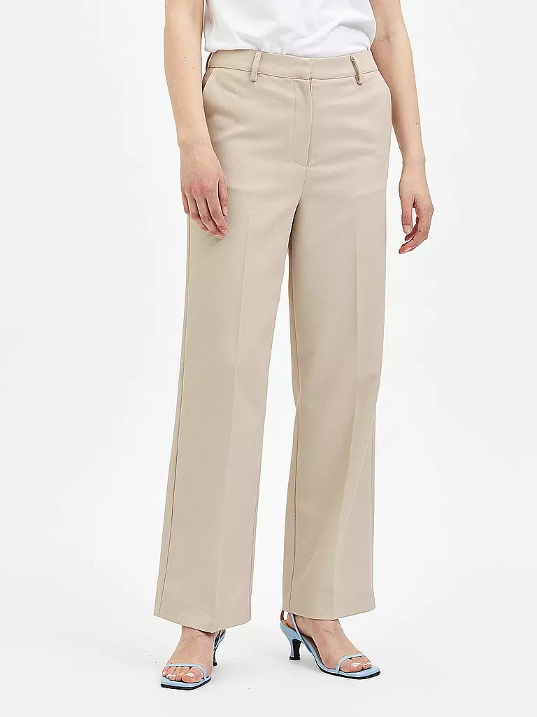 SELECTED FEMME | Highwaist Hose SLFSVALE  | creme
