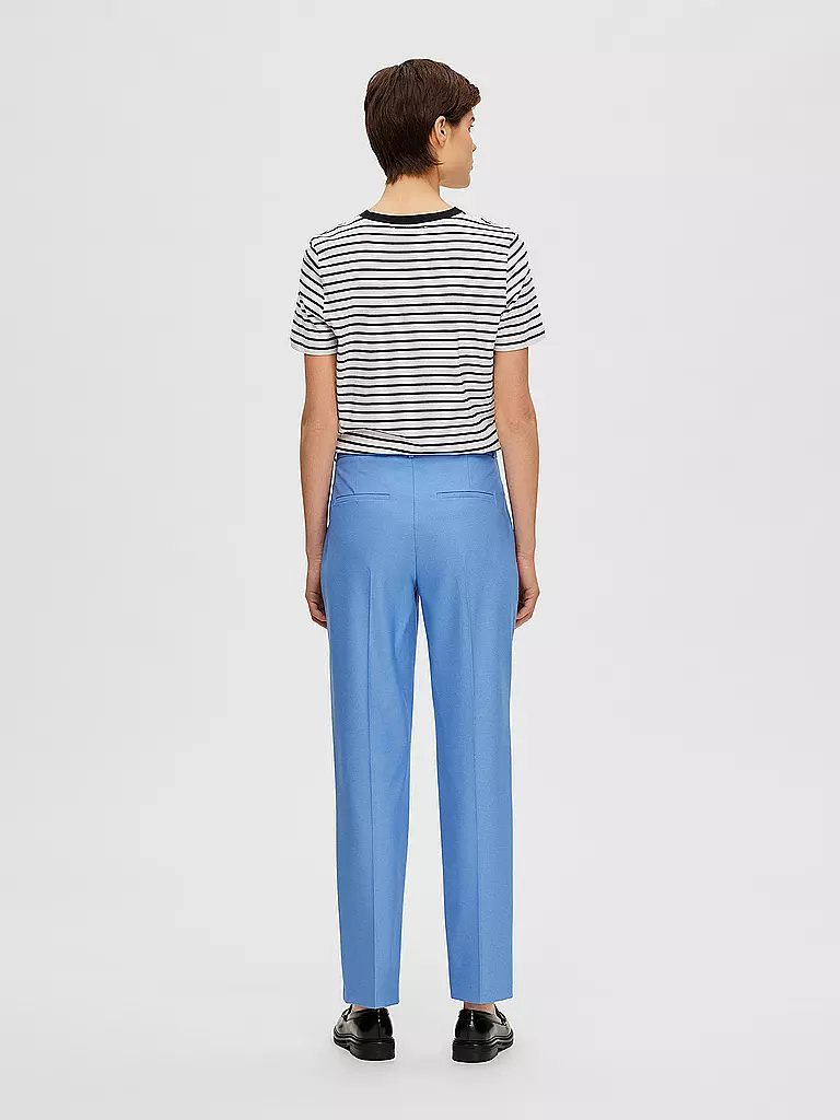 SELECTED FEMME | Hose Straight Fit SLFELIANA | blau