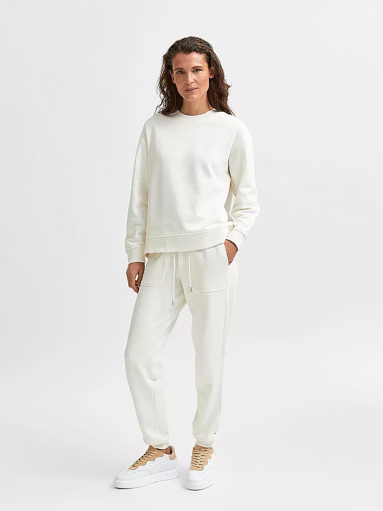 SELECTED FEMME | Jogginghose " SLFSTASIE  " | creme