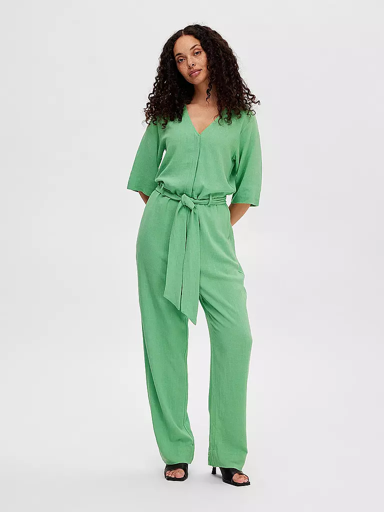 SELECTED FEMME | Jumpsuit  SLFVIVA | hellgrün