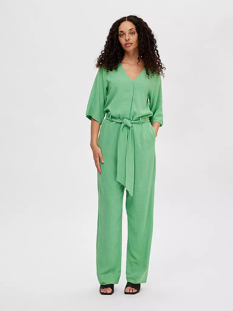 SELECTED FEMME | Jumpsuit  SLFVIVA | hellgrün