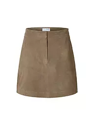 SELECTED FEMME | Lederrock SLFKAYA | braun