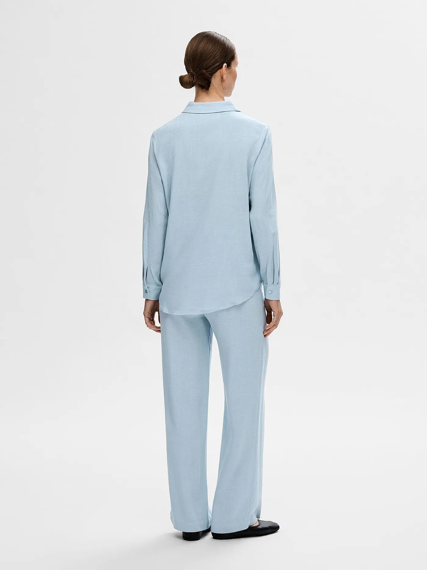 SELECTED FEMME | Leinenhose Jogging Fit  SLFVIVA-GULIA | hellblau