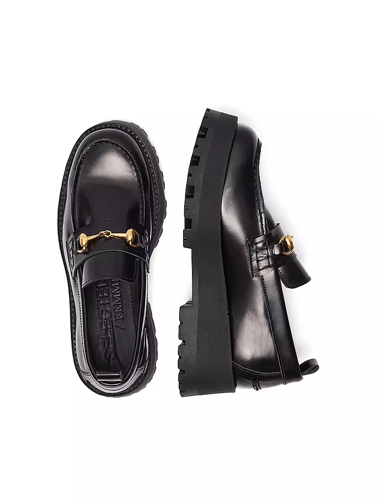 SELECTED FEMME | Loafer SLFCORA  | schwarz