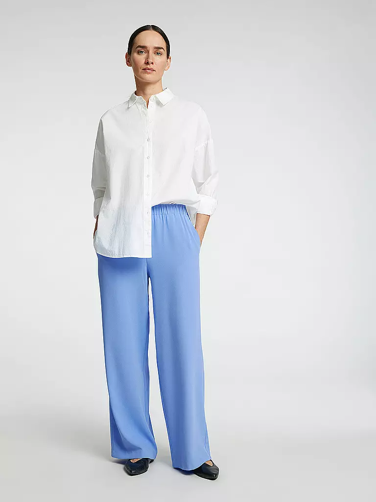 SELECTED FEMME | Marlenehose Wide Leg SLFTINNI | grün