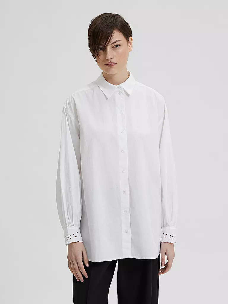 SELECTED FEMME | Overshirt SLFSUSANNA | weiss