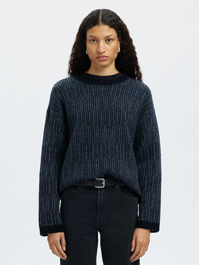 SELECTED FEMME | Pullover SLFALVA | Dunkelblau