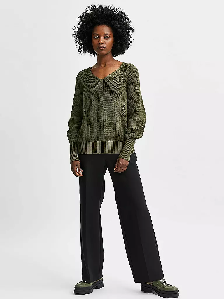 SELECTED FEMME | Pullover SLFEMMY  | olive