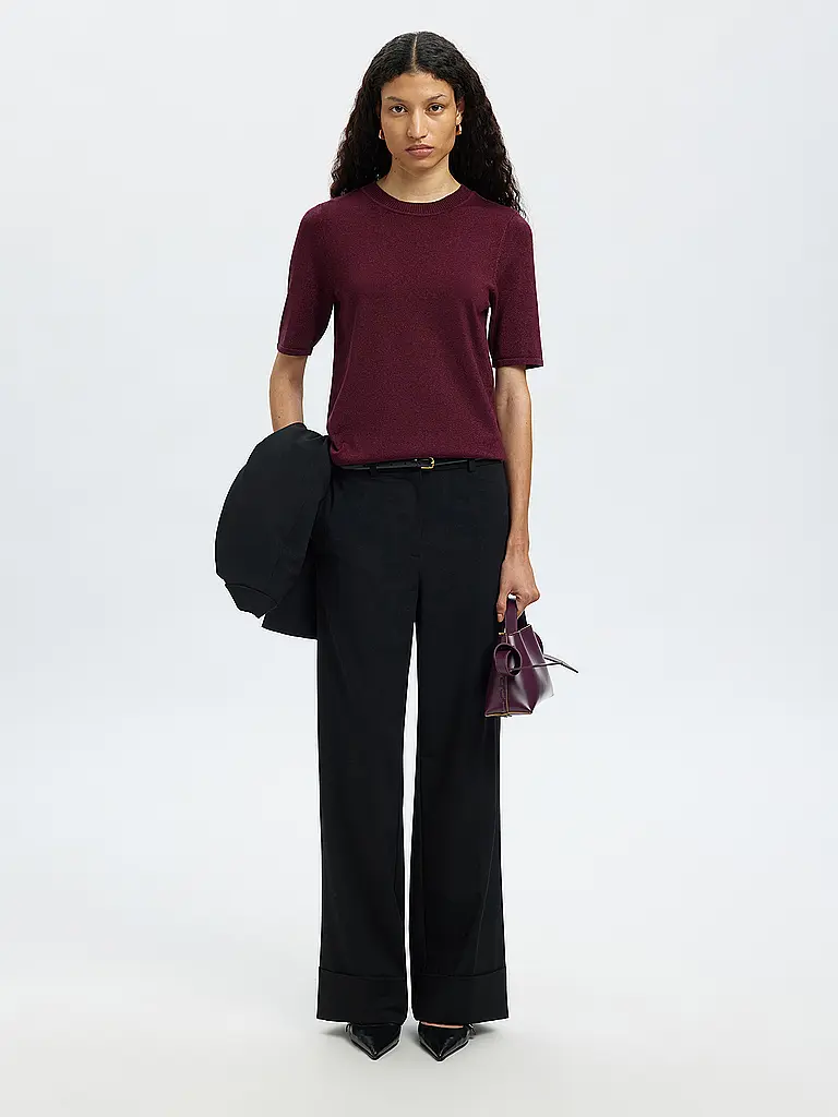 SELECTED FEMME | Pullover SLFLURA | Dunkelrot