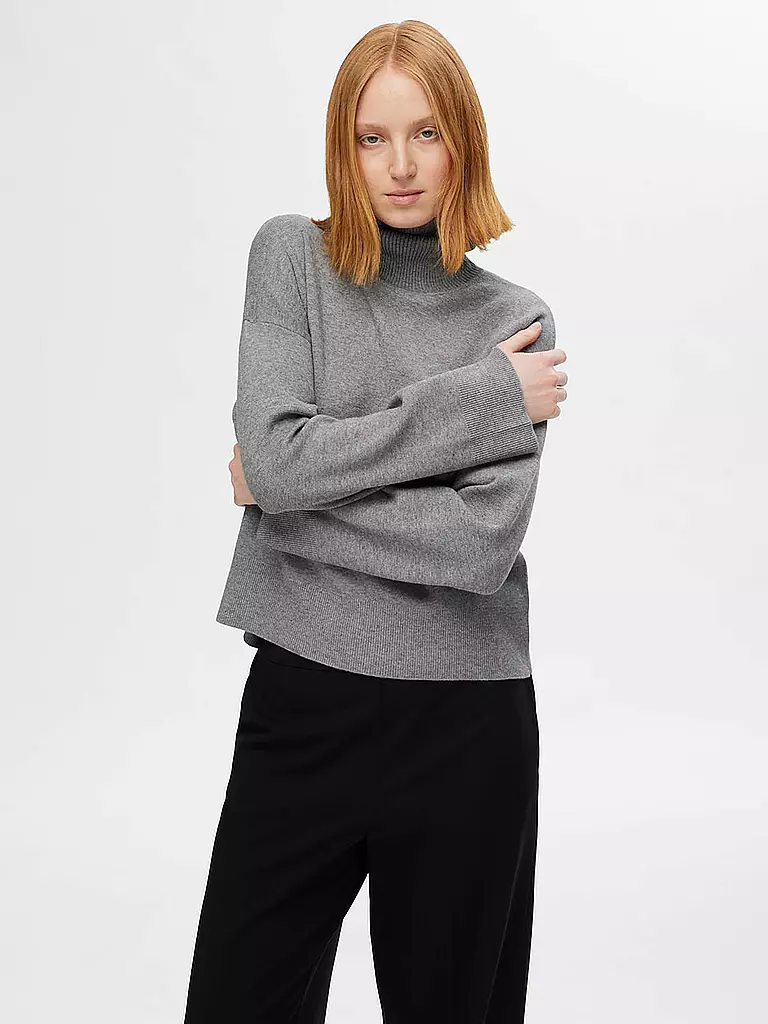SELECTED FEMME | Rollkragenpullover  SLFKAMMA | schwarz
