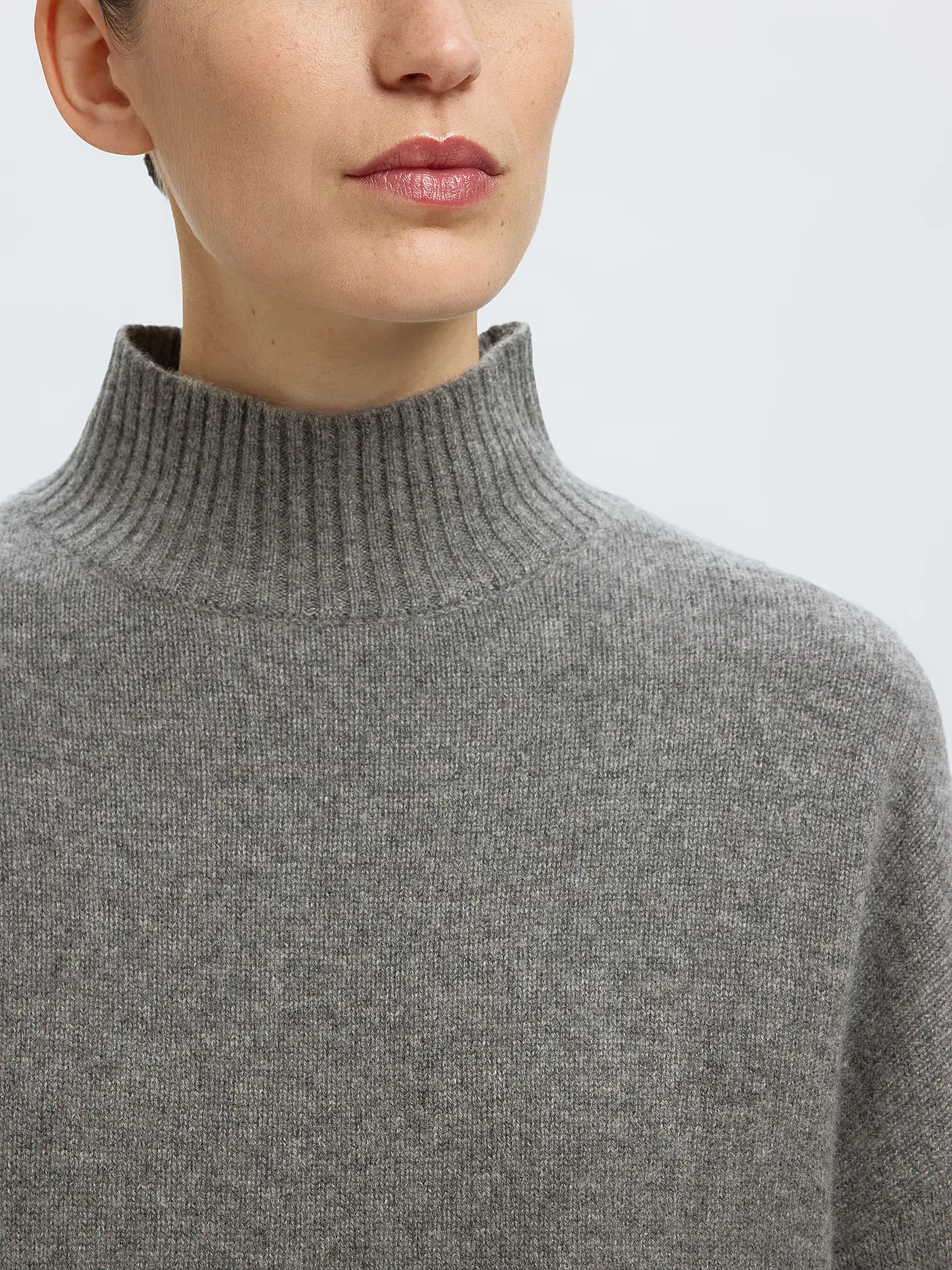 SELECTED FEMME | Rollkragenpullover SLFCILLE | grau