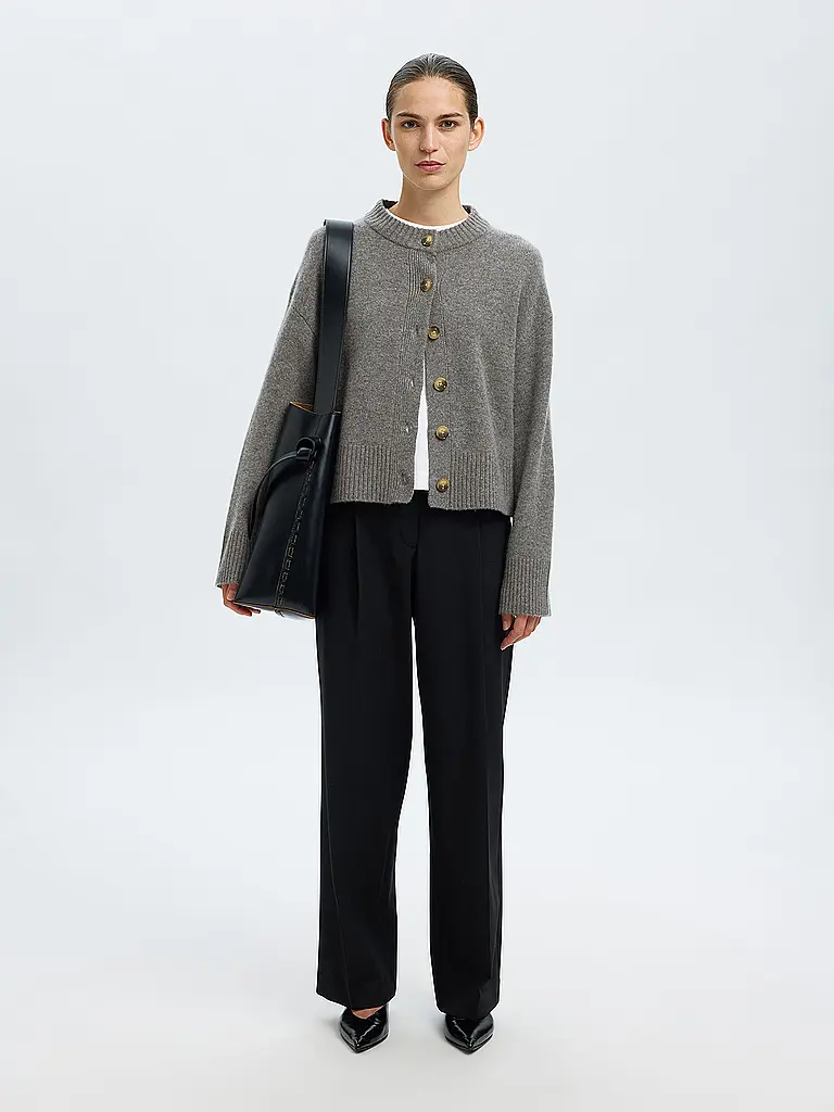 SELECTED FEMME | Strickjacke SLFCILLE | grau