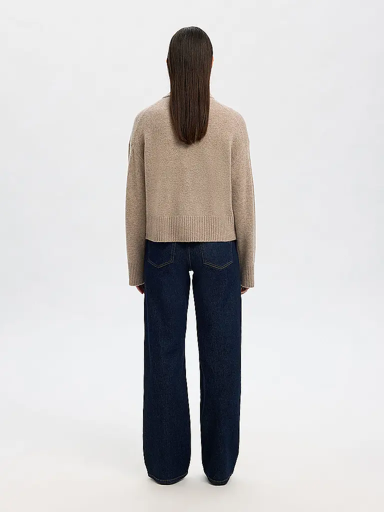 SELECTED FEMME | Strickjacke SLFCILLE | camel