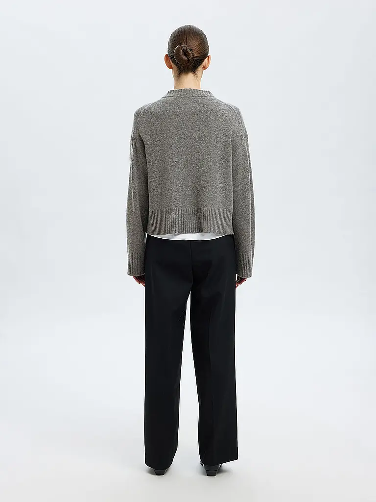 SELECTED FEMME | Strickjacke SLFCILLE | grau