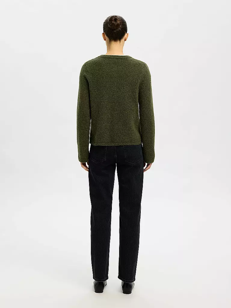 SELECTED FEMME | Strickjacke SLFLULU | dunkelrot