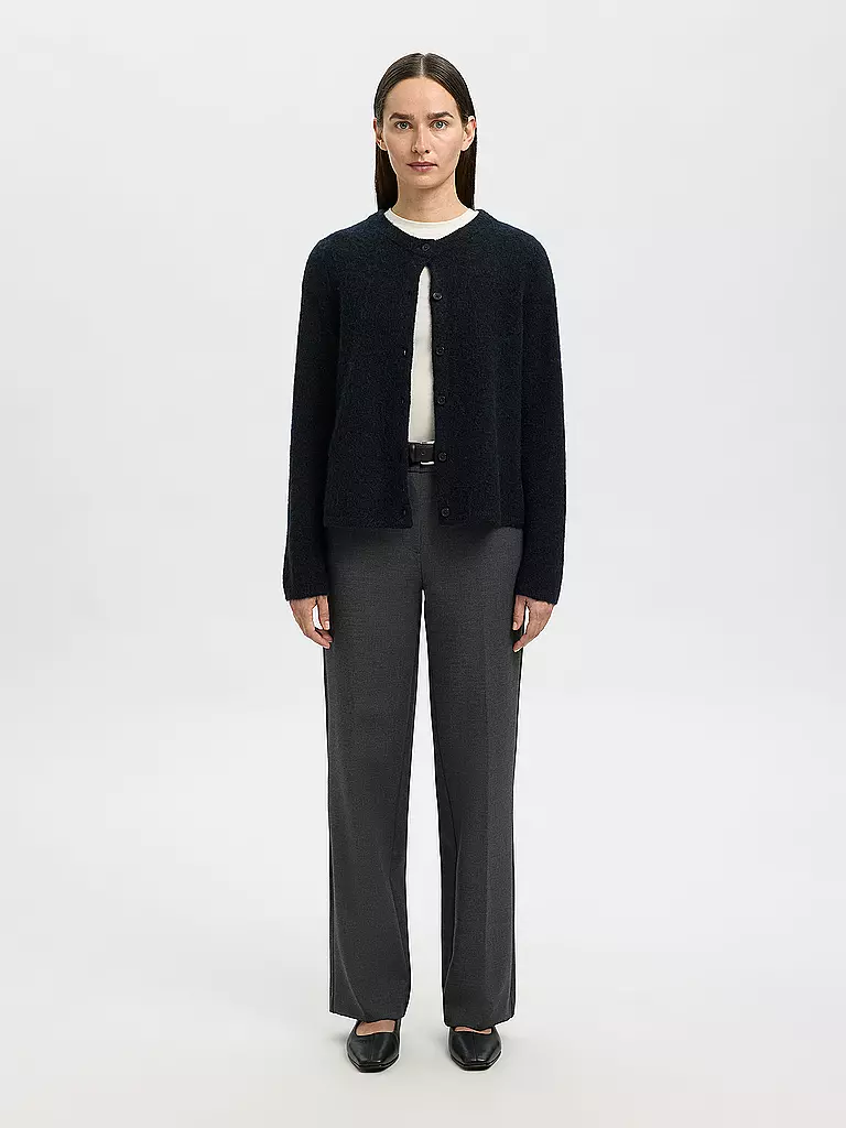 SELECTED FEMME | Strickjacke SLFLULU | dunkelrot