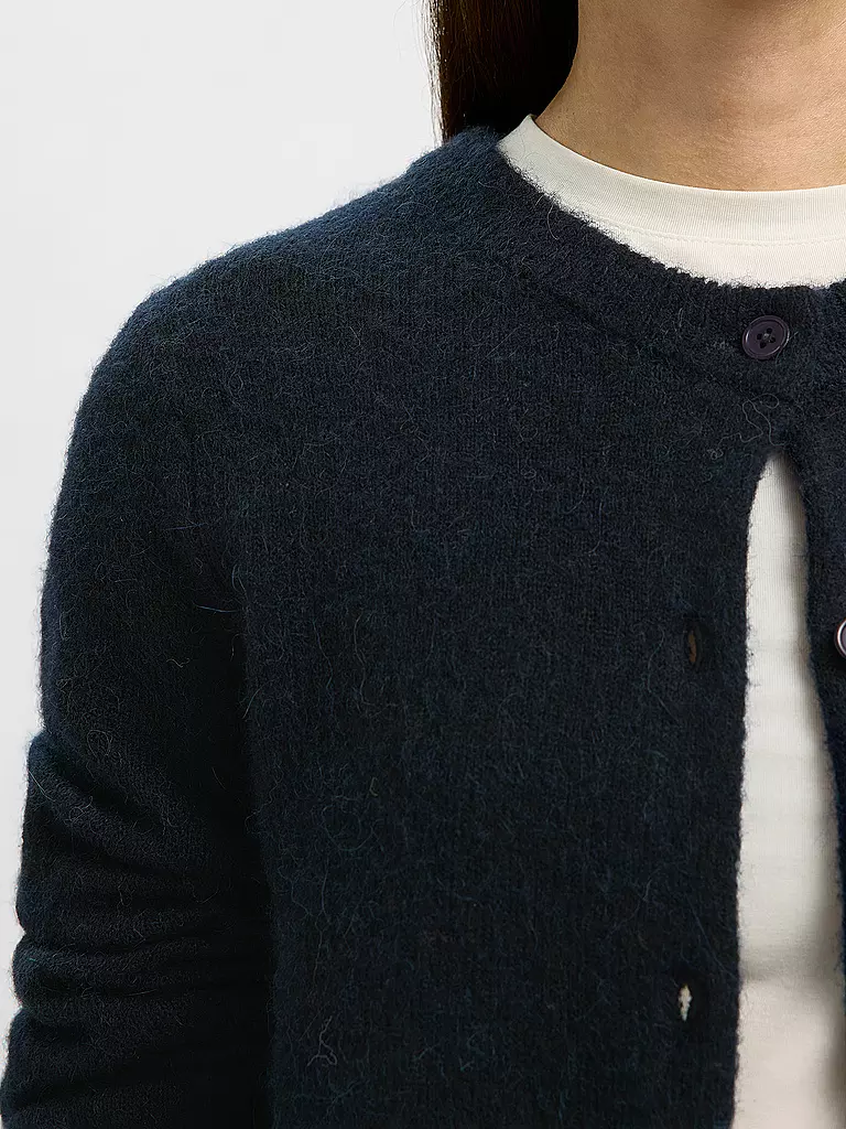 SELECTED FEMME | Strickjacke SLFLULU | dunkelrot