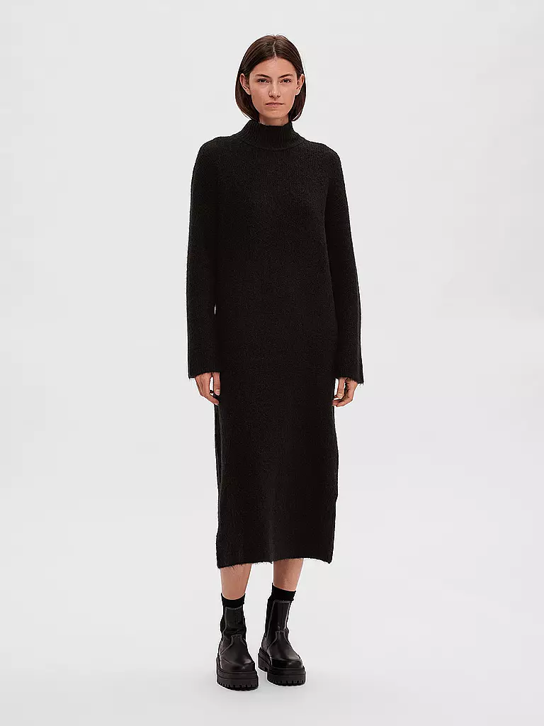 SELECTED FEMME | Strickkleid SLFMALINE | schwarz