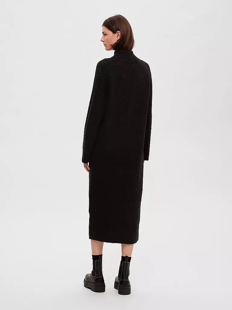 SELECTED FEMME | Strickkleid SLFMALINE | schwarz
