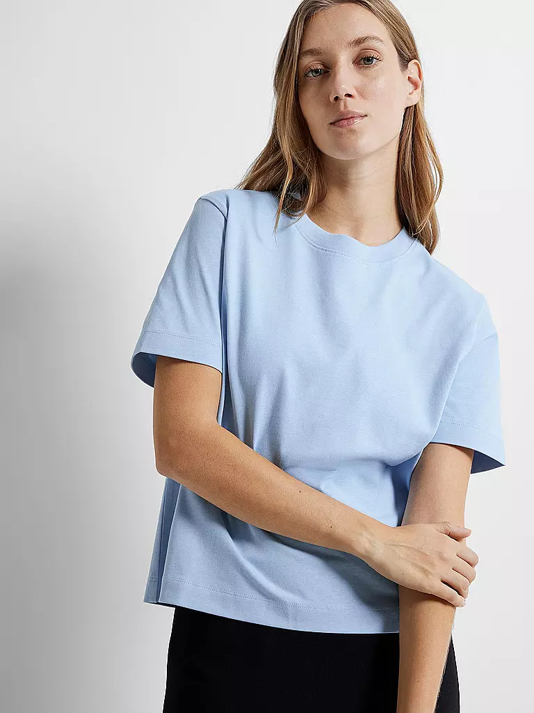 SELECTED FEMME | T-Shirt Boxy Fit SLFESSENTIAL | grün