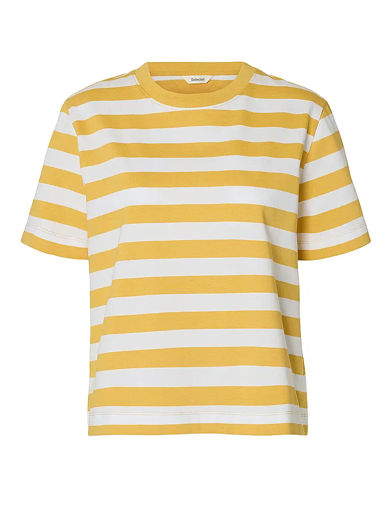 SELECTED FEMME | T-Shirt SLFESSENTIAL  | Weiss