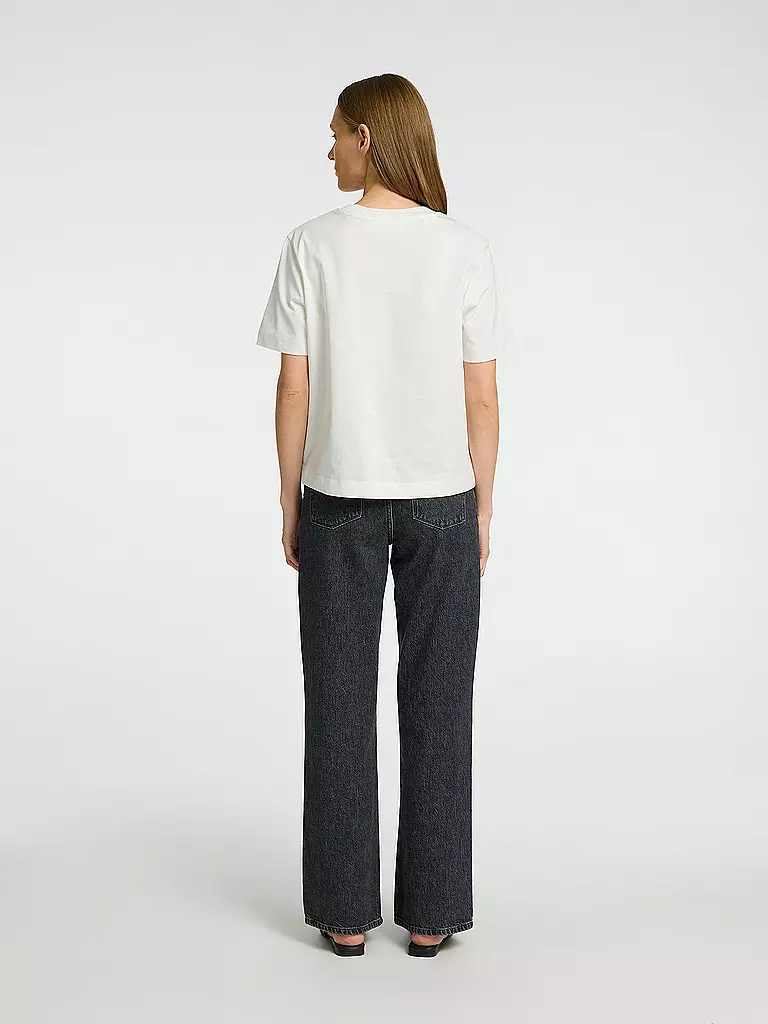 SELECTED FEMME | T-Shirt SLFESSENTIAL | weiss