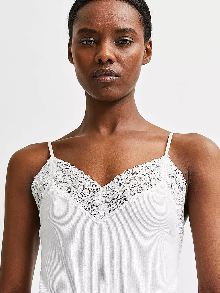 SELECTED FEMME | Top - Camisole SLFMANDY  | weiss