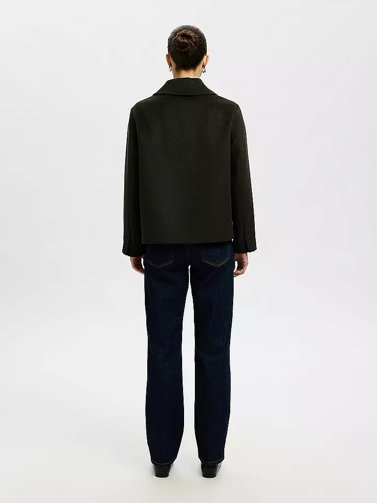 SELECTED FEMME | Wolljacke SLFALMA  | olive