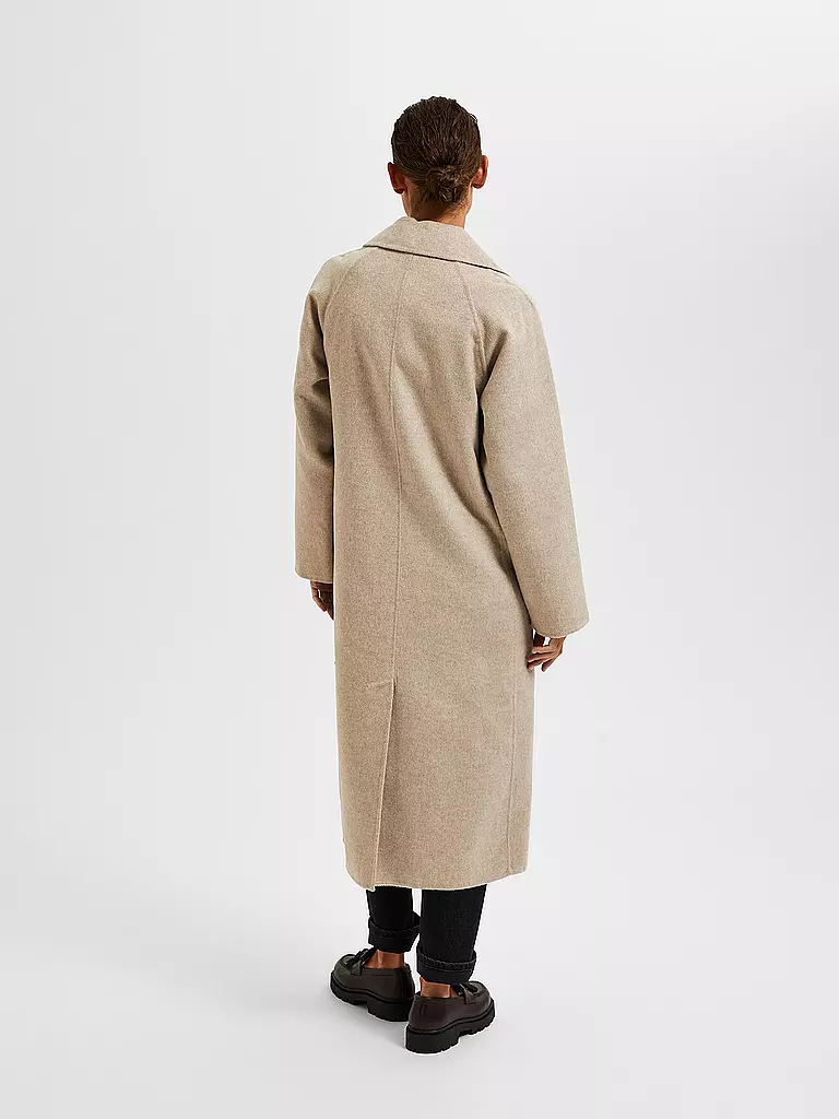 SELECTED FEMME | Wollmantel SLFNEW TAMA | braun