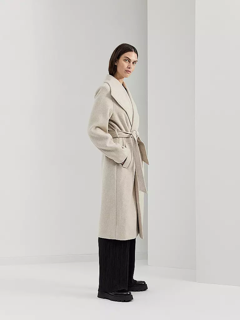 SELECTED FEMME | Wollmantel SLFROSA  | beige