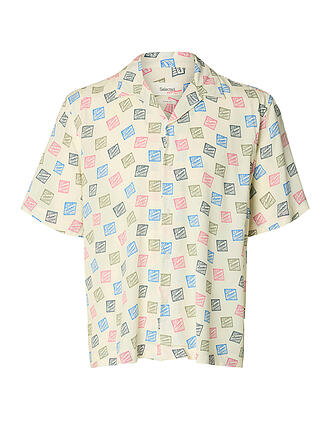 SELECTED | Hemd SLHRLXHOTEL AMOUR STAMPS AOP