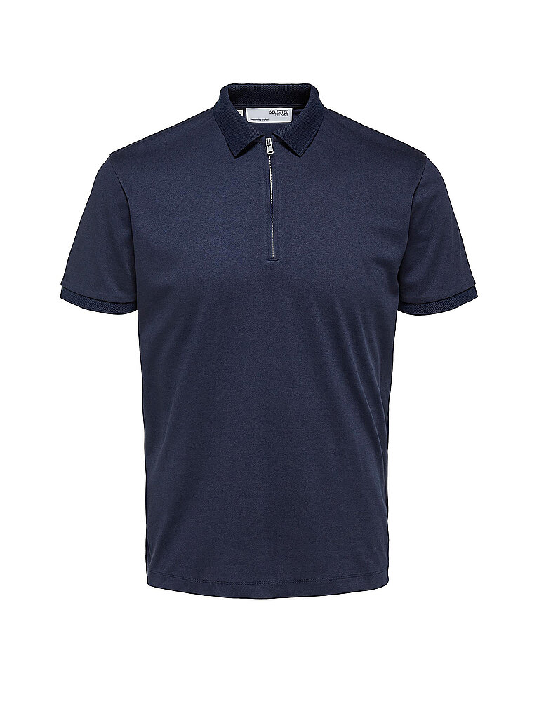 Poloshirt SLHFAVE dunkelblau S herren