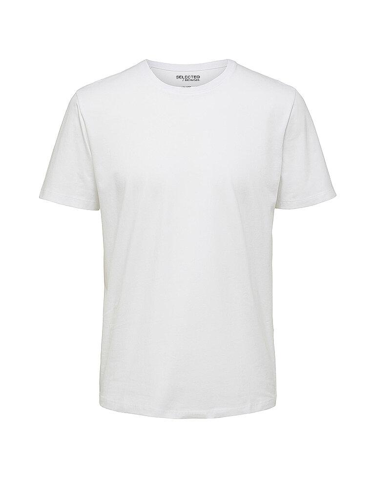T-Shirt SLHASPEN weiss XXL herren