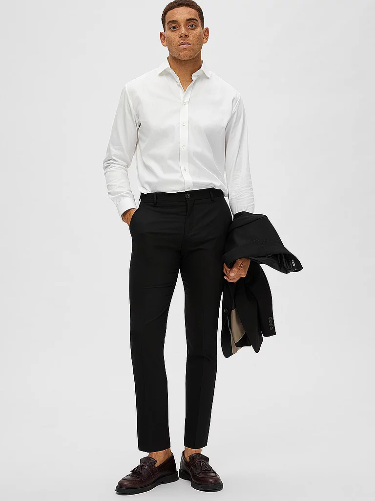 Selected SLHSLIM Suit Trousers Black 90 2