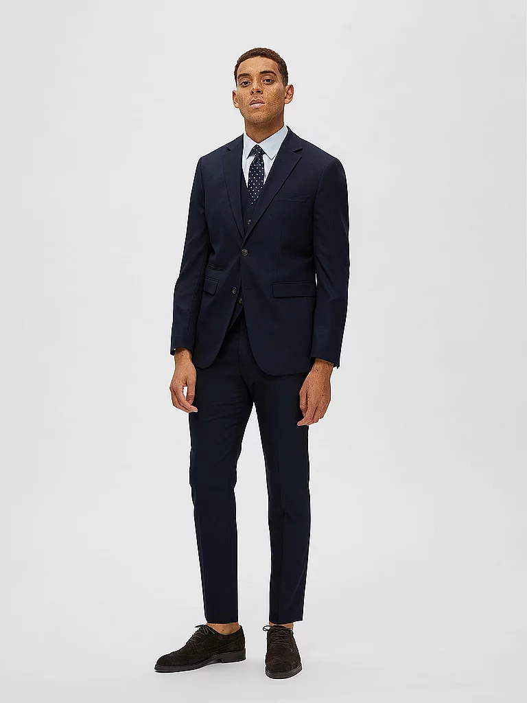 Selected SLHSLIM-NEIL Blazer Blue 4