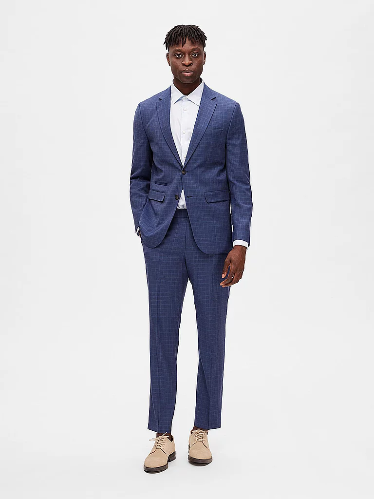 Selected SLHSLIM-NEIL Blazer Blue 2