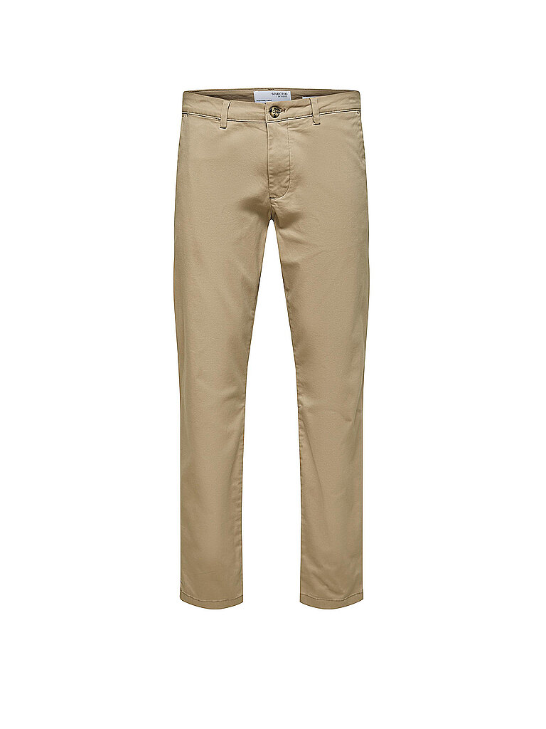 Chino Slim Fit SLHSLIM beige 29/L32 herren
