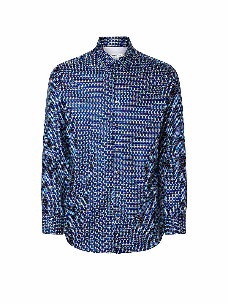 SELECTED Hemd Slim Fit SLHSLIMDETAIL dunkelblau | L Image