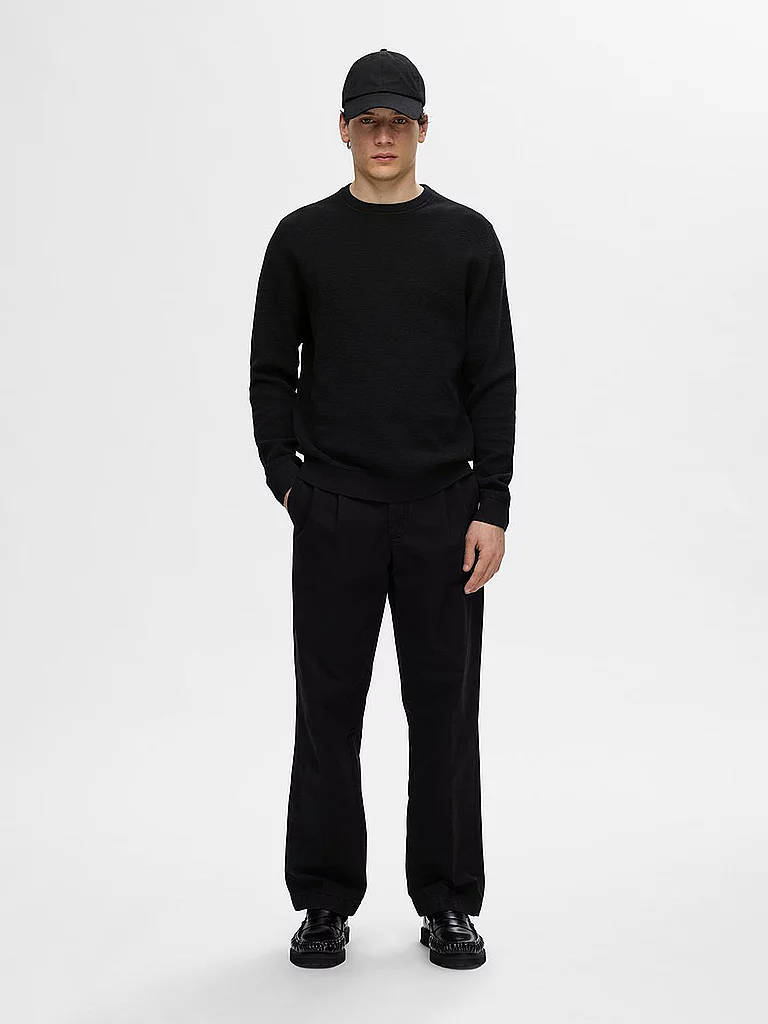 Selected Pull Ross Black XL Homme 2