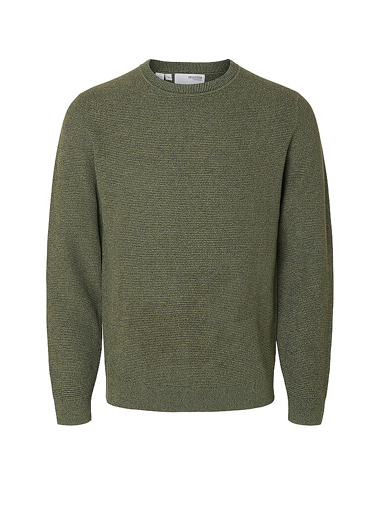 SELECTED Pullover SLHROSS olive | XL
