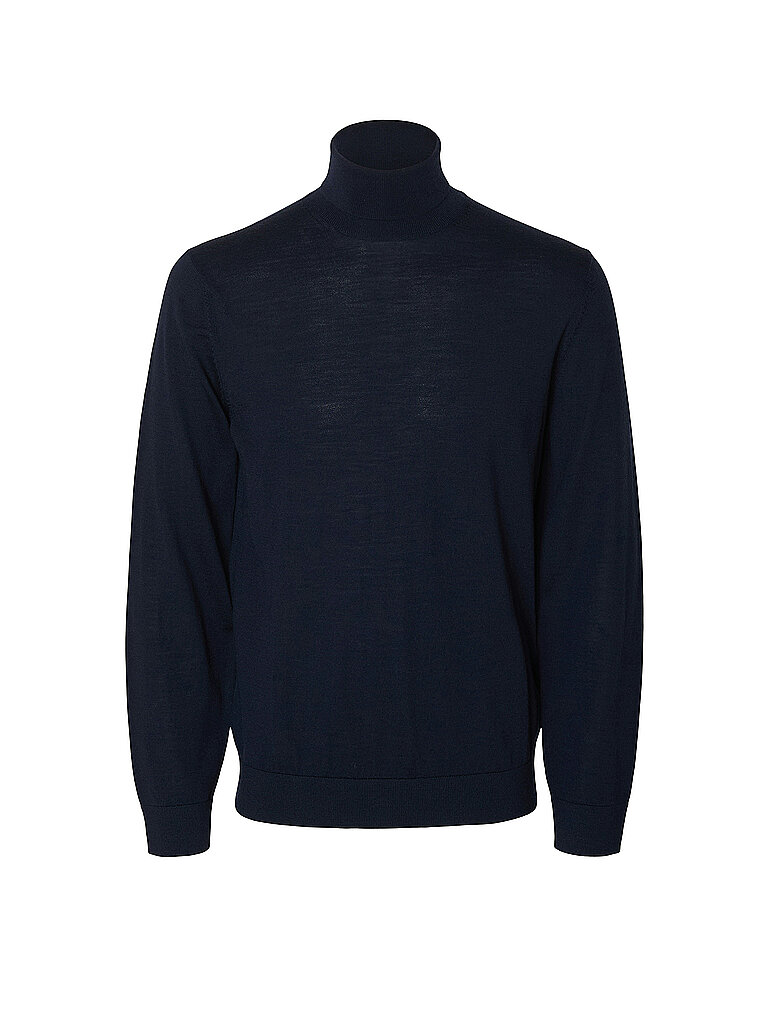 SELECTED Rollkragenpullover SLHTRAY dunkelblau | S