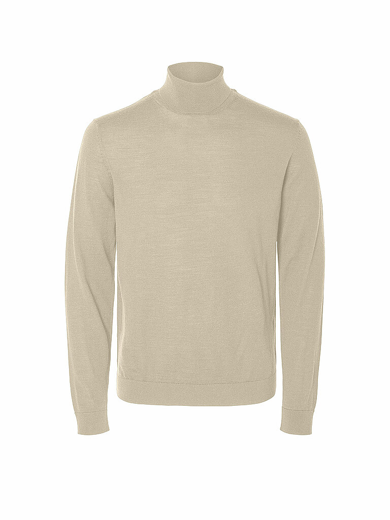 Rollkragenpullover SLHTRAY creme XL herren