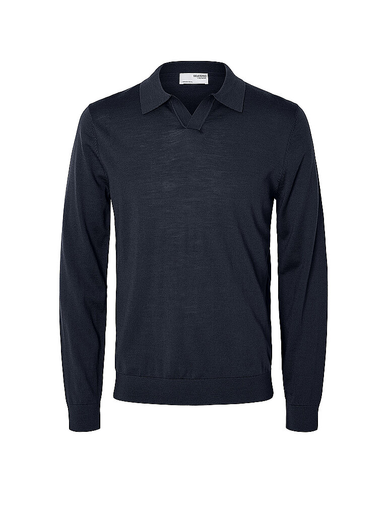 Pullover SLHTRAY dunkelblau M herren
