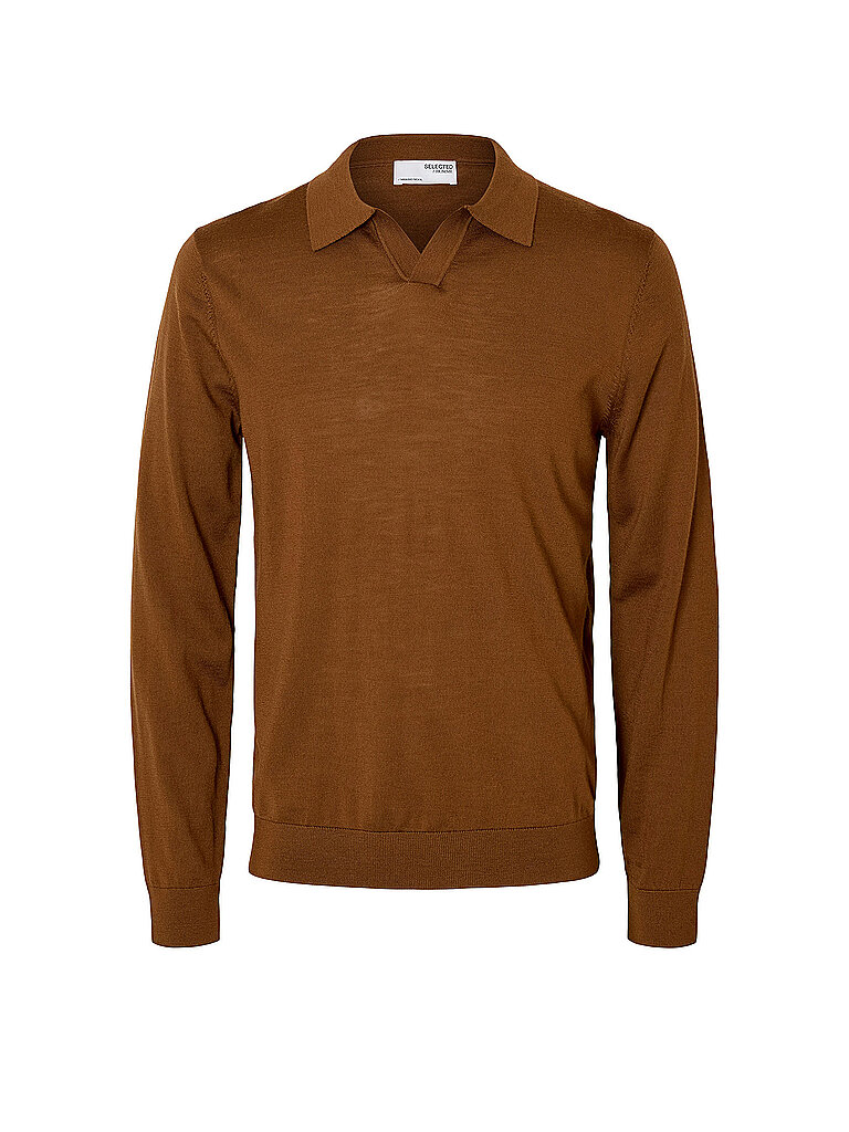 Pullover SLHTRAY braun XXL herren