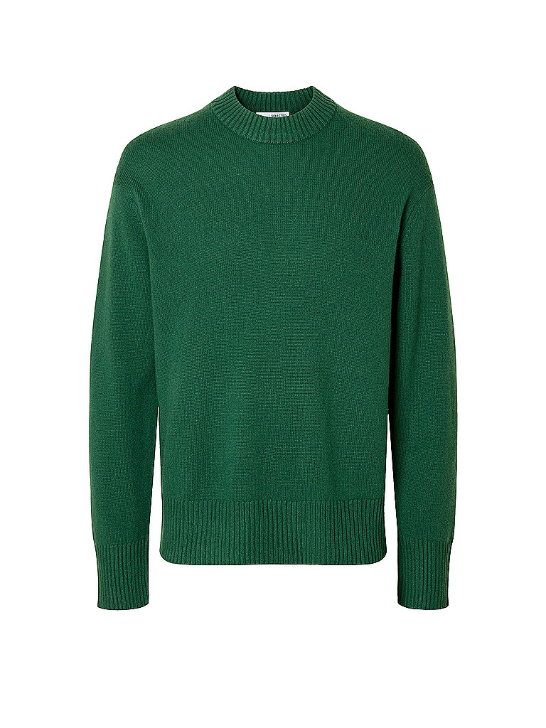 SELECTED Pullover SLHCALLE dunkelgrün | S Image