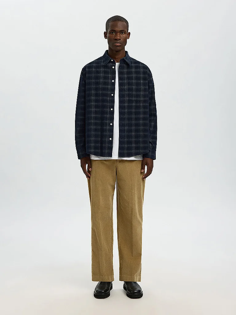 SELECTED SLHREGCORD Shirt Blue S 2