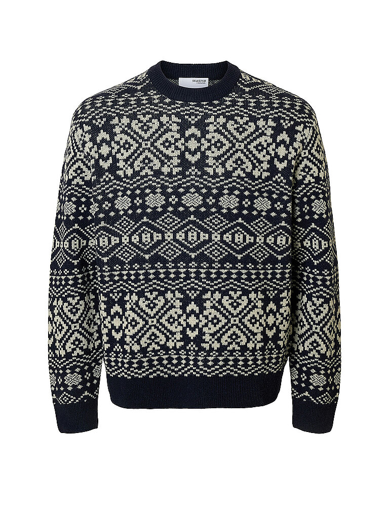 Pullover SLHHOLGER blau L herren