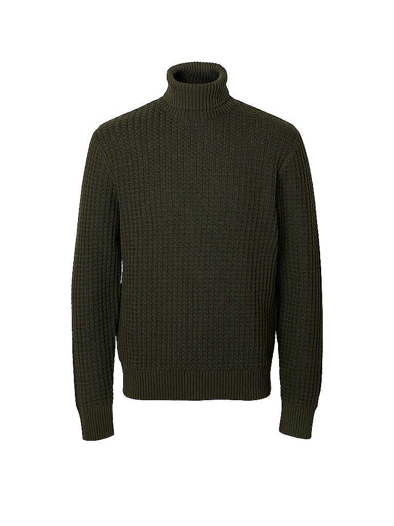 Rollkragenpullover SLHTOM grau L herren