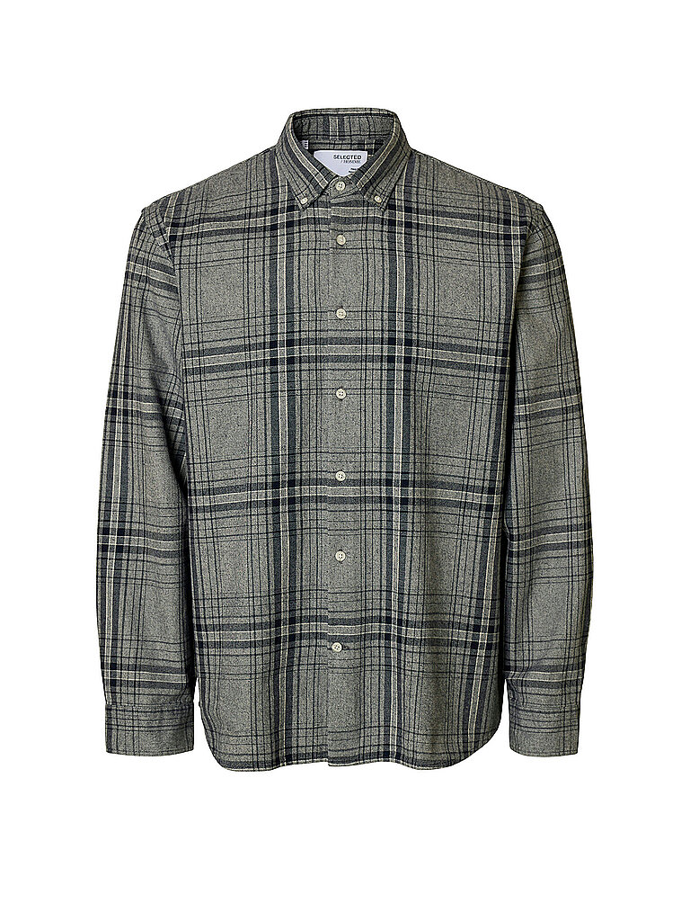 SELECTED Hemd SLHREGNOAH grau | XXL Image