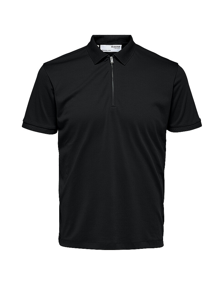 SELECTED Poloshirt SLHFAVE schwarz | S